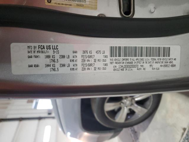 1C4NJDEB3GD559372 - 2016 JEEP COMPASS LATITUDE 灰色 照片 13