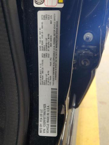 1C6SRFBT7MN741626 - 2021 RAM 1500 BIG HORN/LONE STAR BLACK photo 12