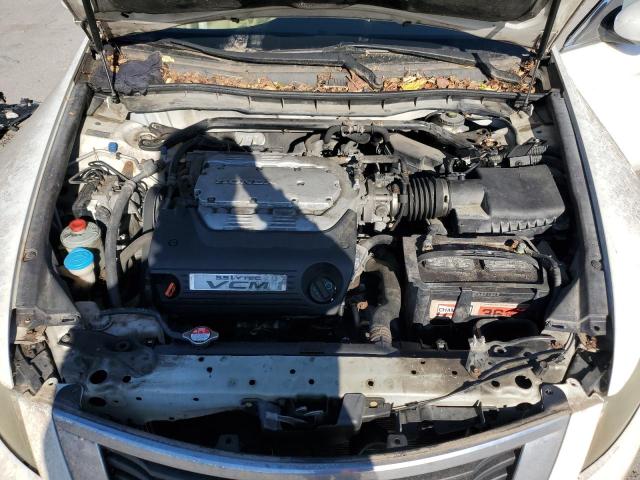 1HGCP36889A004152 - 2009 HONDA ACCORD EXL WHITE photo 11