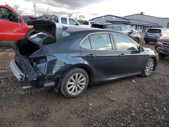 4T1B11HK6KU794821 - 2019 TOYOTA CAMRY L BLUE photo 3