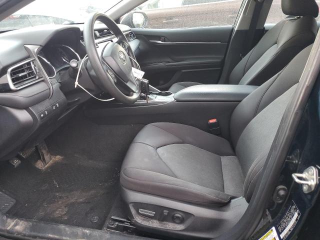 4T1B11HK6KU794821 - 2019 TOYOTA CAMRY L BLUE photo 7