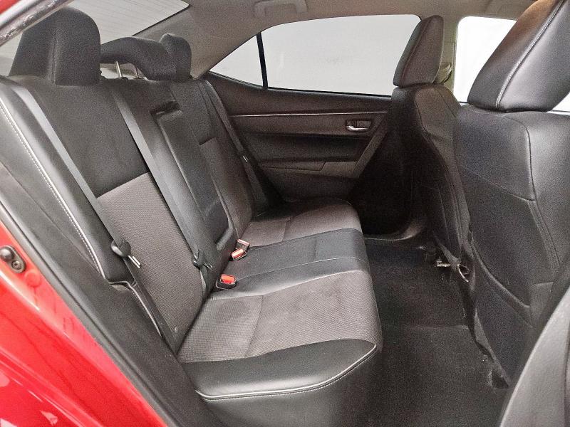 5YFBURHE4FP268632 - 2015 TOYOTA COROLLA L RED photo 10