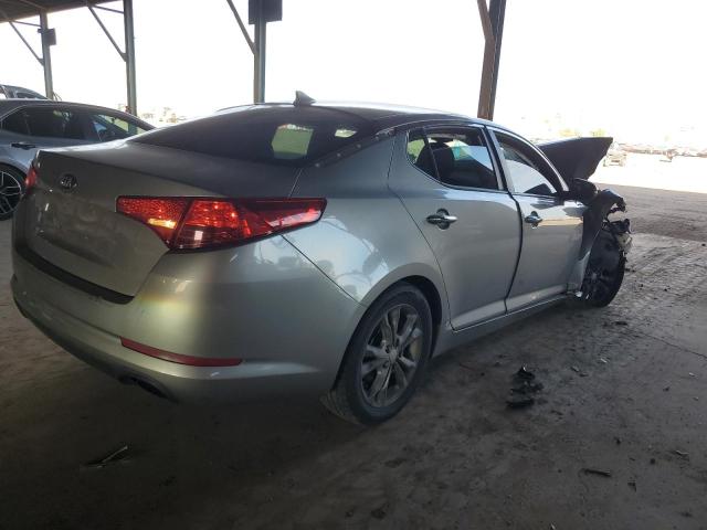 5XXGN4A72DG244725 - 2013 KIA OPTIMA EX SILVER photo 3