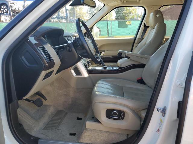 SALGS2PF0GA293264 - 2016 LAND ROVER RANGE ROVE HSE WHITE photo 7