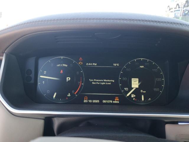 SALGS2PF0GA293264 - 2016 LAND ROVER RANGE ROVE HSE WHITE photo 9