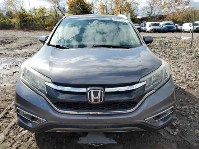 5J6RM4H74FL049837 - 2015 HONDA CR-V EXL SILVER photo 5