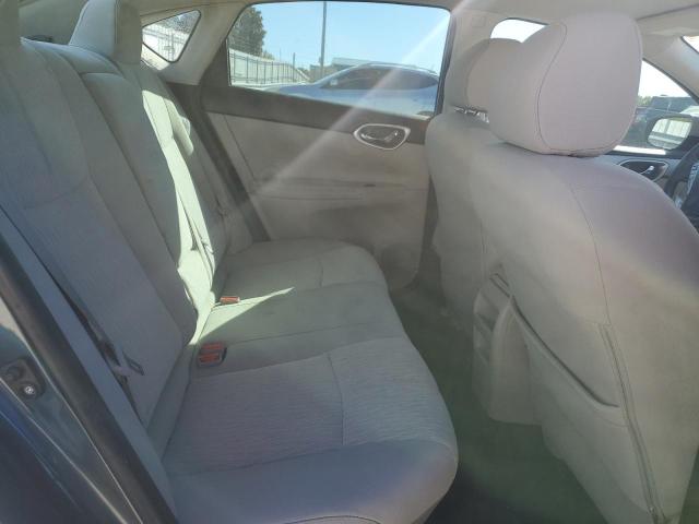 3N1AB7AP7FY382628 - 2015 NISSAN SENTRA S BLUE photo 10