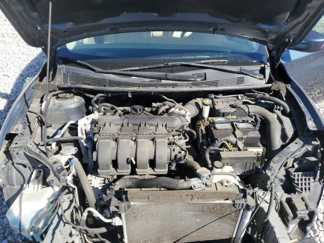 3N1AB7AP7FY382628 - 2015 NISSAN SENTRA S BLUE photo 11