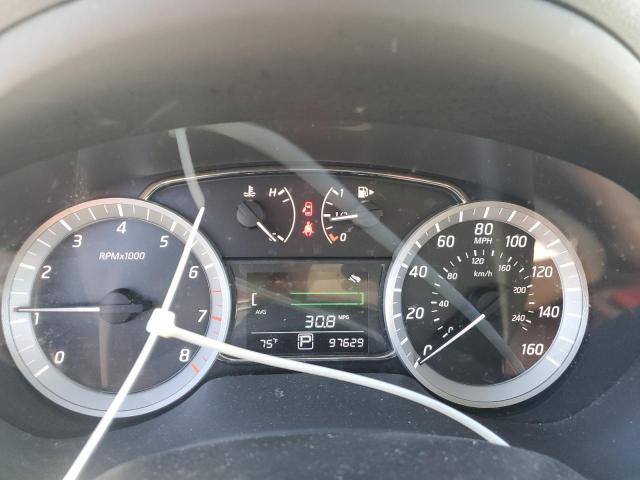 3N1AB7AP7FY382628 - 2015 NISSAN SENTRA S BLUE photo 9