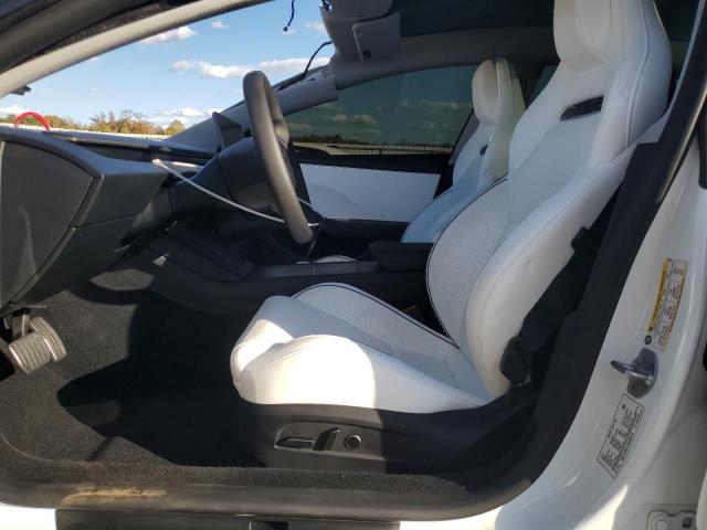 5YJ3E1ET2SF057814 - 2025 TESLA MODEL 3 أبيض صورة 7