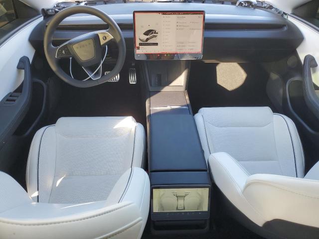 5YJ3E1ET2SF057814 - 2025 TESLA MODEL 3 أبيض صورة 8