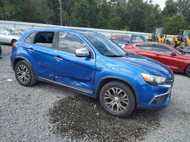 JA4AP3AU3JZ012282 - 2018 MITSUBISHI OUTLANDER ES BLUE photo 4