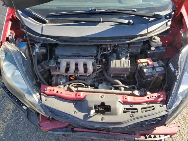 JHMGE8H55DC049132 - 2013 HONDA FIT SPORT RED photo 11