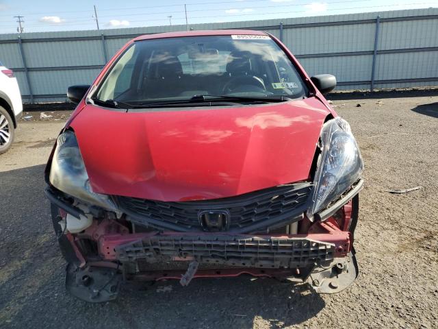 JHMGE8H55DC049132 - 2013 HONDA FIT SPORT RED photo 5