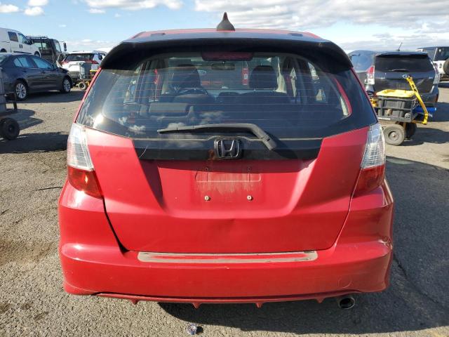 JHMGE8H55DC049132 - 2013 HONDA FIT SPORT RED photo 6