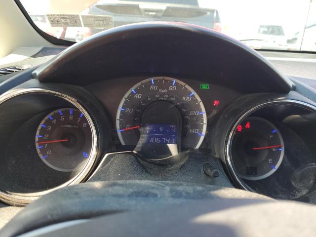 JHMGE8H55DC049132 - 2013 HONDA FIT SPORT RED photo 9