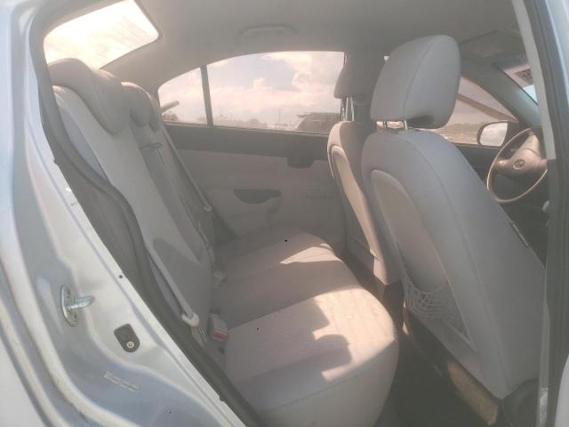 KMHCN4AC6BU603833 - 2011 HYUNDAI ACCENT GLS 银色 照片 10