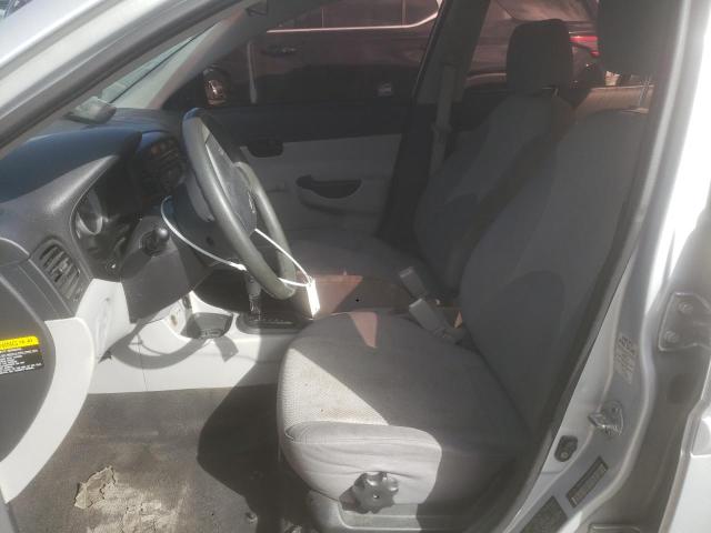 KMHCN4AC6BU603833 - 2011 HYUNDAI ACCENT GLS 银色 照片 7