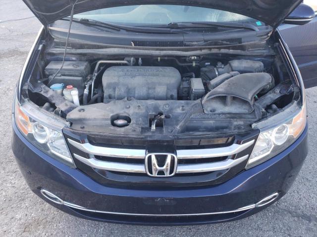 5FNRL5H93EB114310 - 2014 HONDA ODYSSEY TOURING أزرق صورة 12