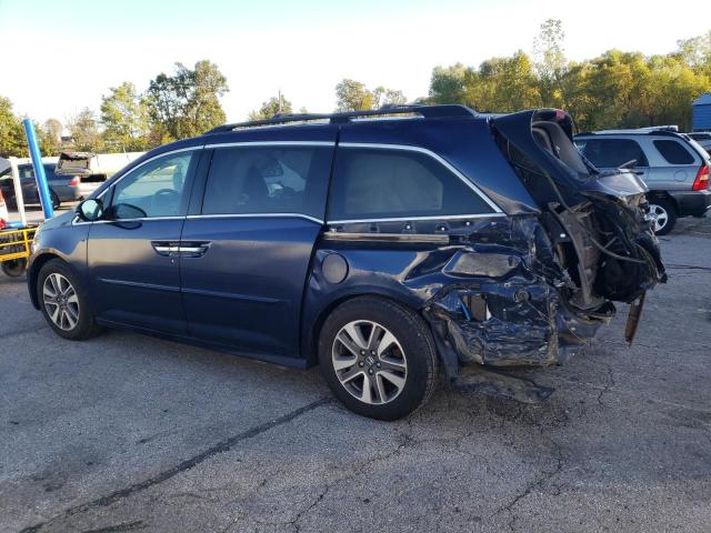 5FNRL5H93EB114310 - 2014 HONDA ODYSSEY TOURING أزرق صورة 2