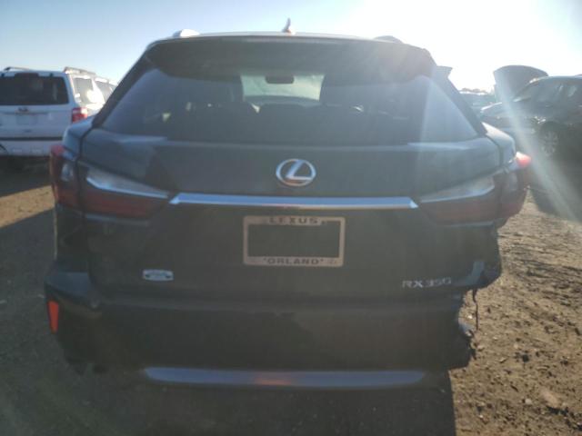 2T2BZMCA7HC104265 - 2017 LEXUS RX 350 BASE Մոխրագույն լուսանկար 6