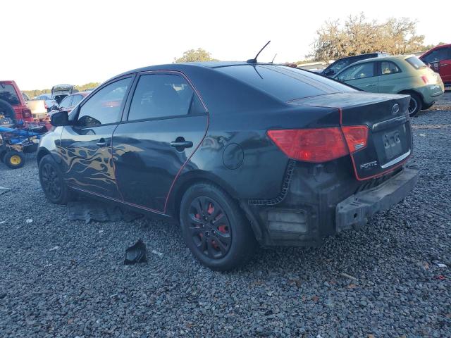 KNAFU4A27D5716809 - 2013 KIA FORTE EX BLACK photo 2