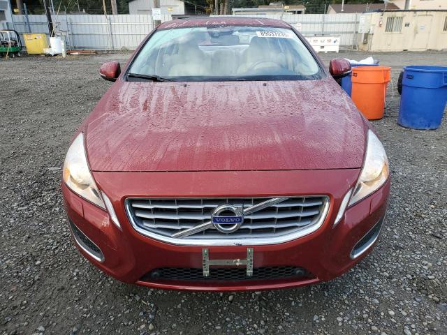 YV1622FS4C2125630 - 2012 VOLVO S60 T5 წითელი ფოტო 5