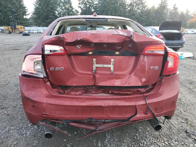 YV1622FS4C2125630 - 2012 VOLVO S60 T5 წითელი ფოტო 6