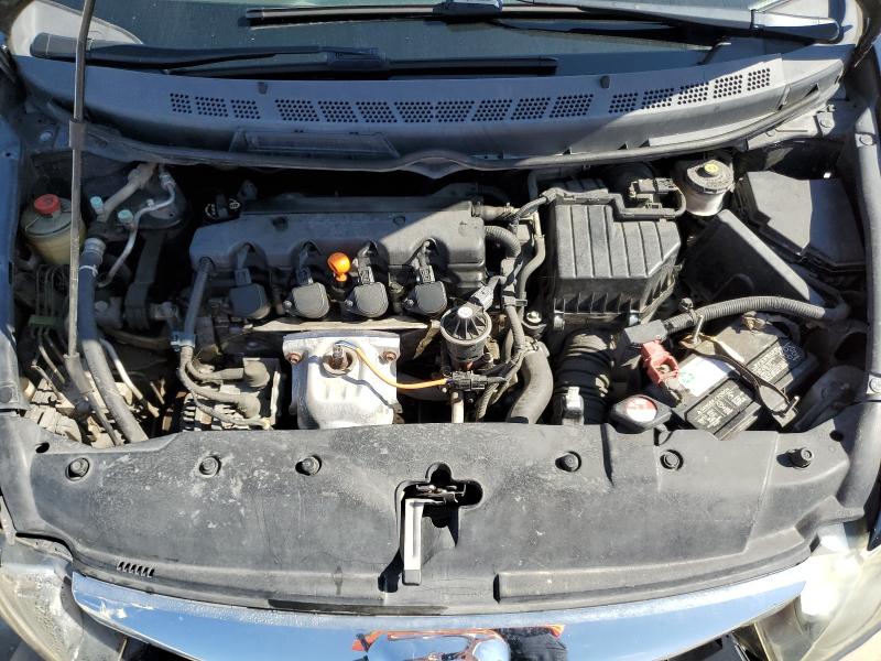 19XFA1F54BE037093 - 2011 HONDA CIVIC LX შავი ფოტო 11