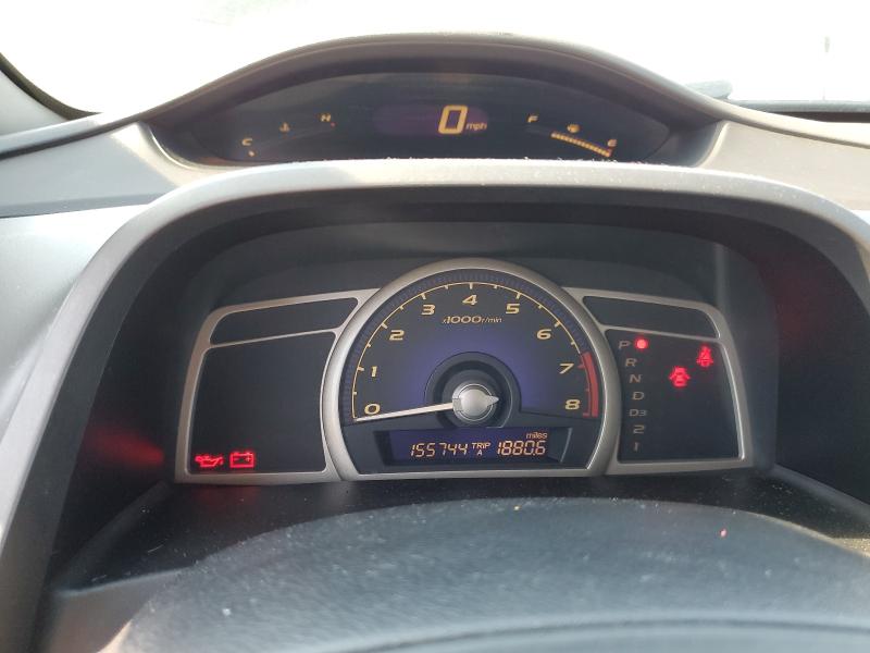 19XFA1F54BE037093 - 2011 HONDA CIVIC LX შავი ფოტო 9