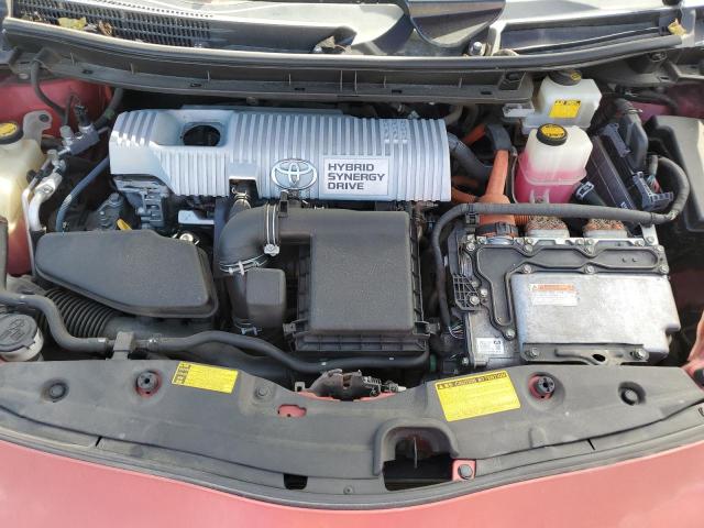 JTDKN3DUXA5197921 - 2010 TOYOTA PRIUS 红色 照片 11