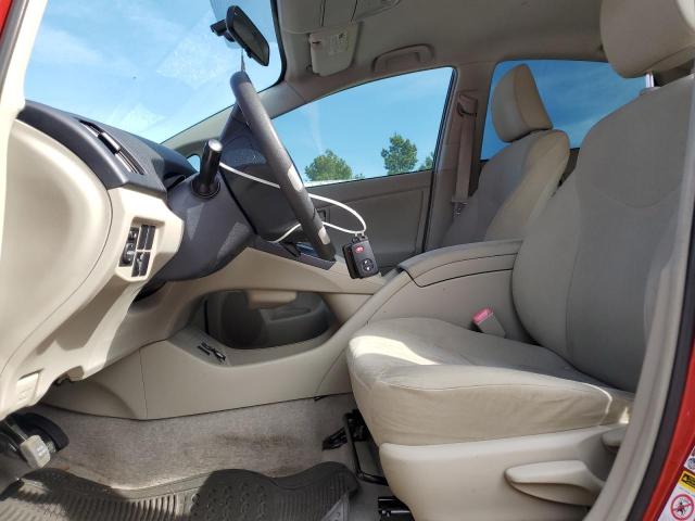 JTDKN3DUXA5197921 - 2010 TOYOTA PRIUS 红色 照片 7