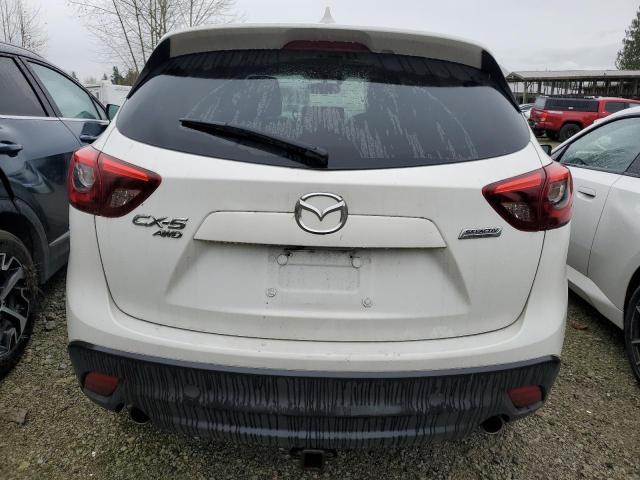 JM3KE4DY1G0803211 - 2016 MAZDA CX-5 GT Սպիտակ լուսանկար 6