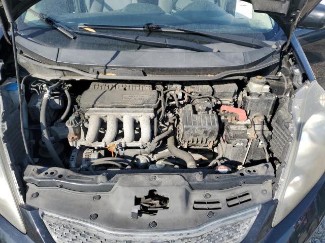 JHMGE8H31DC032844 - 2013 HONDA FIT შავი ფოტო 12