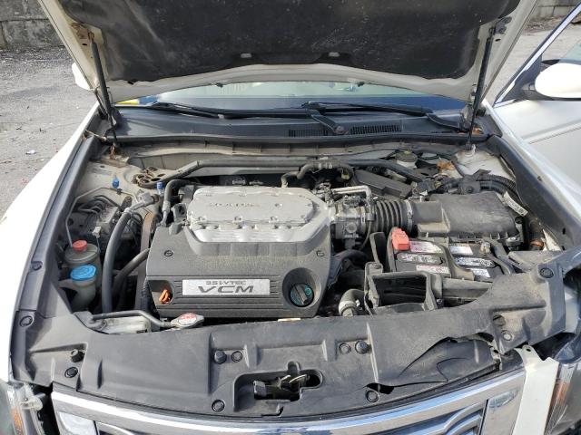 5KBCP3F89AB014829 - 2010 HONDA ACCORD EXL WHITE photo 11