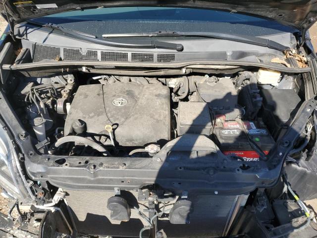 5TDDZ3DC3HS154952 - 2017 TOYOTA SIENNA XLE 黑色 照片 12