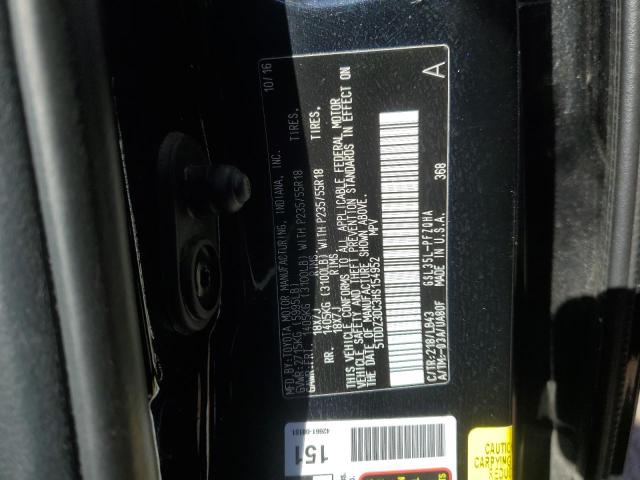 5TDDZ3DC3HS154952 - 2017 TOYOTA SIENNA XLE 黑色 照片 14