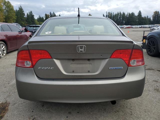 JHMFA36246S011015 - 2006 HONDA CIVIC HYBRID 灰色 照片 6