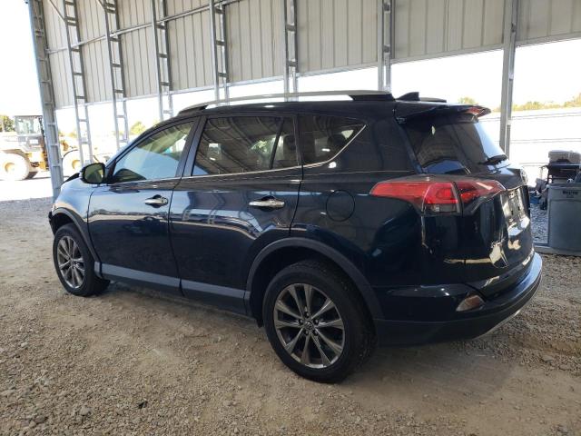 JTMDFREV9JJ748699 - 2018 TOYOTA RAV4 LIMITED Կապույտ լուսանկար 2