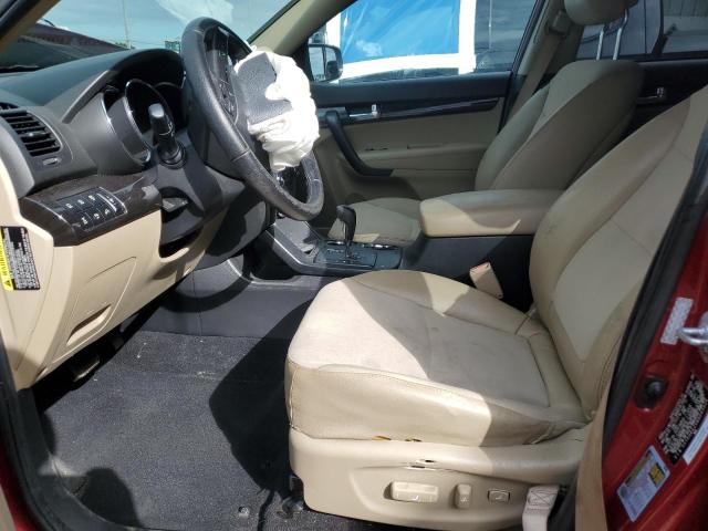 5XYKUDA2XBG063026 - 2011 KIA SORENTO EX 红色 照片 7