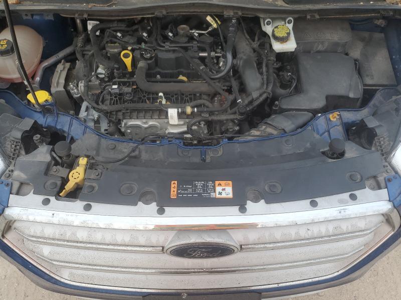 1FMCU0GD2KUB77876 - 2019 FORD ESCAPE SE Niebieski zdjęcie 11