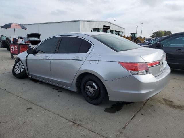 1HGCP2F35CA004647 - 2012 HONDA ACCORD LX SILVER photo 2