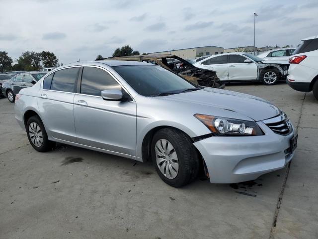 1HGCP2F35CA004647 - 2012 HONDA ACCORD LX SILVER photo 4