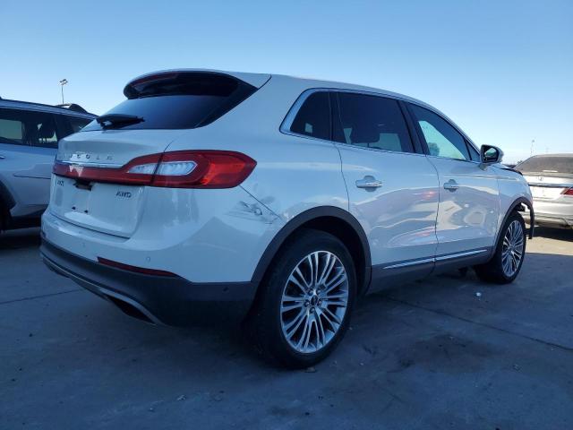 2LMTJ8LR2GBL59913 - 2016 LINCOLN MKX RESERVE Սպիտակ լուսանկար 3