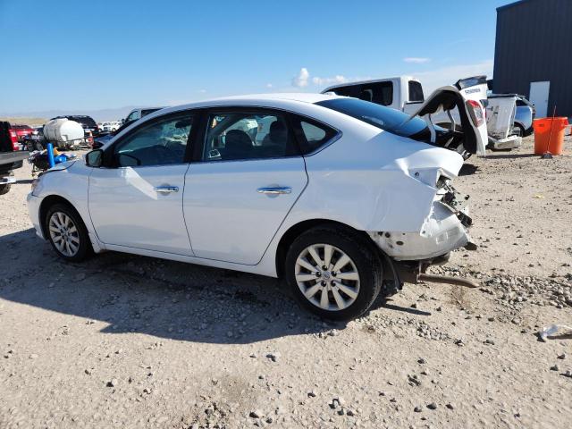 3N1AB7AP7HY227189 - 2017 NISSAN SENTRA S WHITE photo 2