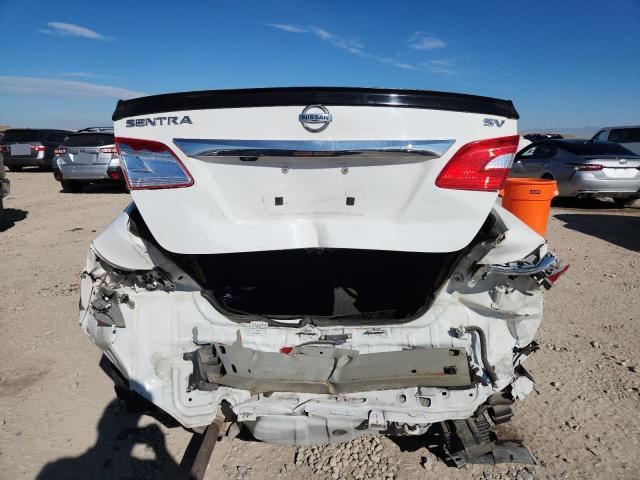 3N1AB7AP7HY227189 - 2017 NISSAN SENTRA S WHITE photo 6