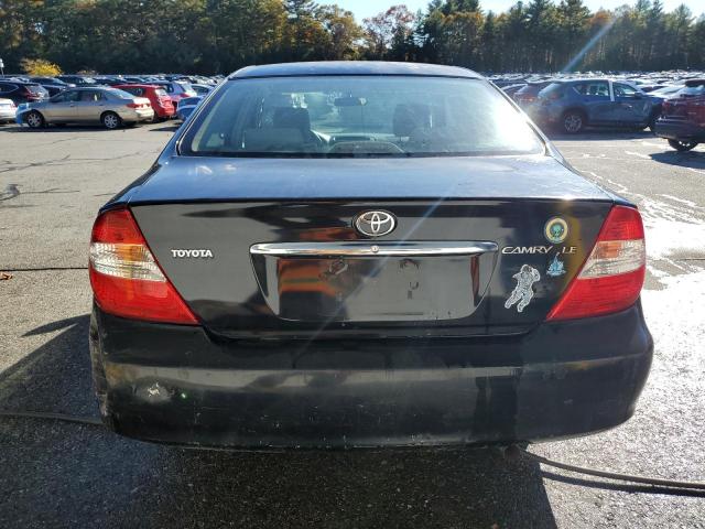 4T1BE32K23U130798 - 2003 TOYOTA CAMRY LE BLACK photo 6