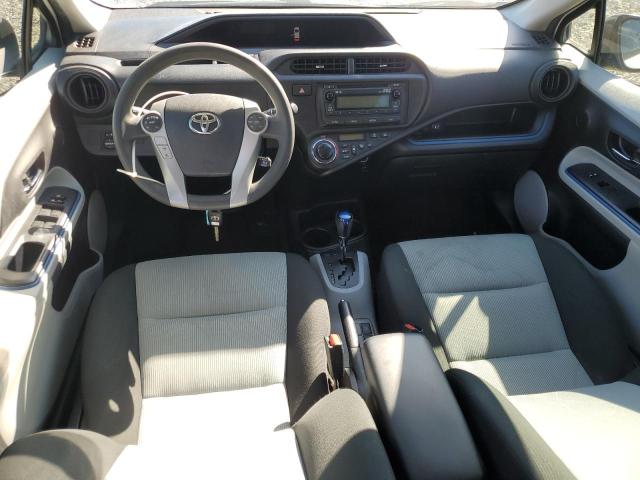 JTDKDTB38D1050487 - 2013 TOYOTA PRIUS C WHITE photo 8