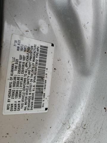 5FNRL38256B123812 - 2006 HONDA ODYSSEY LX SILVER photo 14