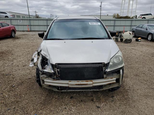 5FNRL38256B123812 - 2006 HONDA ODYSSEY LX SILVER photo 5